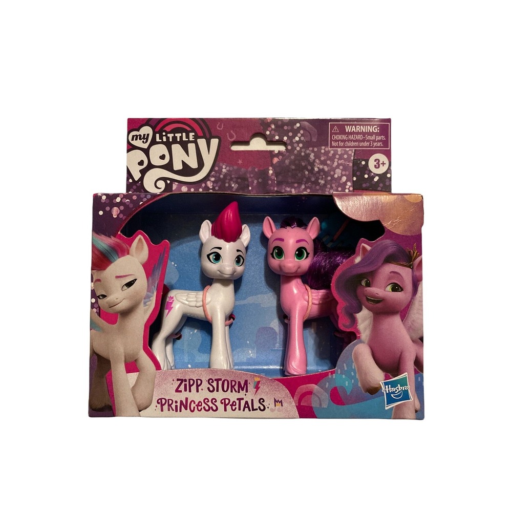 My Little Pony A New Generation Figure Set Zipp Storm & Princess Petals